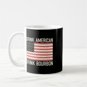 Mug Aigle Drapeau Usa Le Système Métrique Ne Peut Mesu