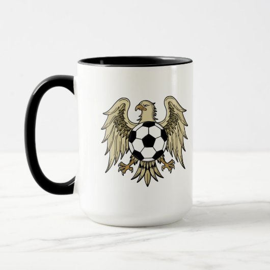 Mug Aigle du blason d'héritage allemand (Gauche)
