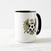 Mug Aigle du blason d'héritage allemand (Devant droit)