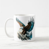 Mug Aigle en aquarelle (Gauche)
