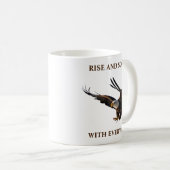 Mug Aigle en marche vers le bas (Devant droit)