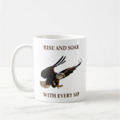 Mug Aigle en marche vers le bas (Gauche)