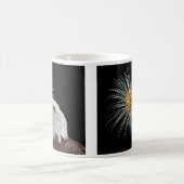 Mug Aigle et feux d'artifice (Centre)