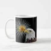 Mug Aigle et feux d'artifice (Gauche)