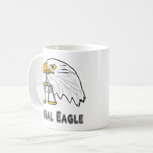 Mug Aigle juridique (Devant gauche)