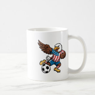 Mug Aigle Ld drôle de Dabbing Football Usa - Drapeau U