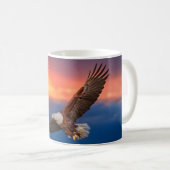 Mug Aigle libre vol (Devant droit)
