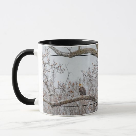 Mug Aigle Lone Dans Le Squale De Neige (Gauche)
