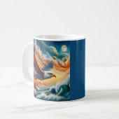 Mug Aigle Majestueux Voler Comme Un Aigle Imaginaire A (Devant gauche)