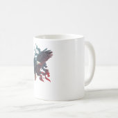 Mug Aigle métallique (Devant droit)
