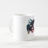 Mug Aigle métallique (Devant gauche)