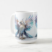 Mug Aigle métallique Iridescendant (Devant gauche)