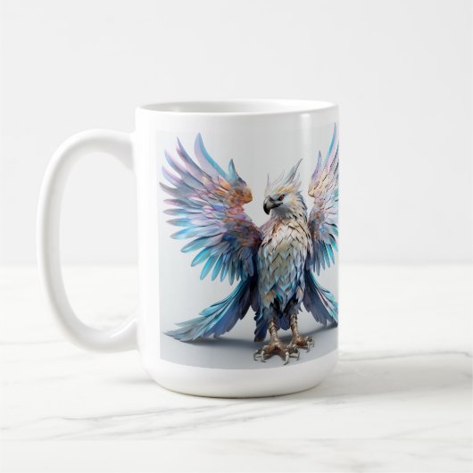 Mug Aigle métallique Iridescendant (Gauche)