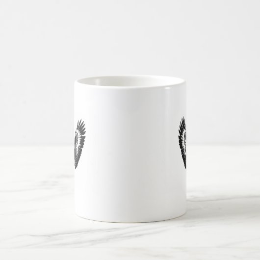 Mug Aigle noir et blanc (Centre)