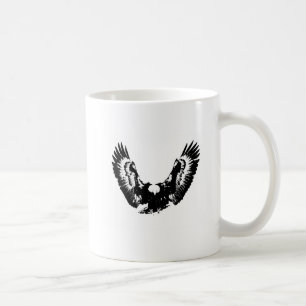 Mug Aigle noir et blanc