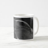 Mug Aigle noir et blanc (Devant droit)