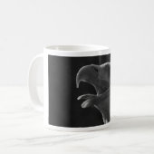Mug Aigle noir et blanc (Devant gauche)