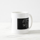 Mug Aigle noir et blanc (Devant droit)