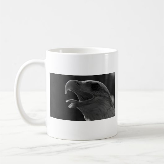 Mug Aigle noir et blanc (Gauche)