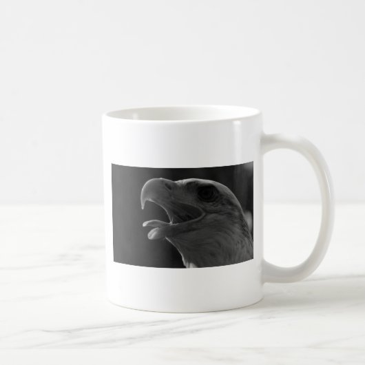Mug Aigle noir et blanc (Droite)