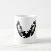 Mug Aigle noir et blanc (Centre)