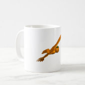 Mug Aigle orange (Devant gauche)