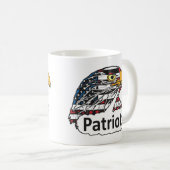 Mug Aigle patriote (Devant droit)