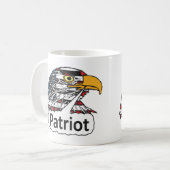 Mug Aigle patriote (Devant gauche)