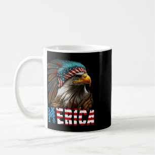 Mug Aigle Patriotique Drapeau Américain 4 Juillet Meri