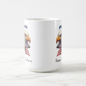 Mug Aigle Patriotique Maison des Braves, Drapeau Améri (Centre)