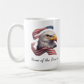 Mug Aigle Patriotique Maison des Braves, Drapeau Améri (Gauche)