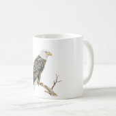 Mug Aigle perché sur une branche (Devant droit)