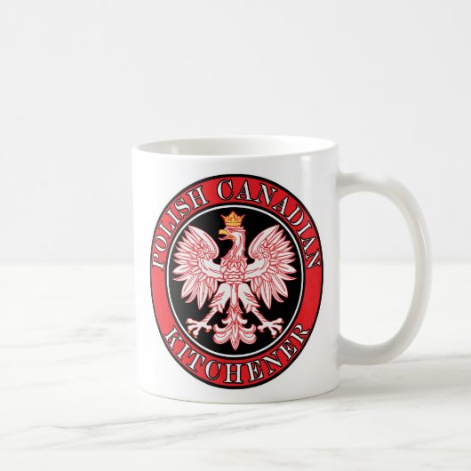 Mug Aigle polonaise canadienne Kitchener (Droite)