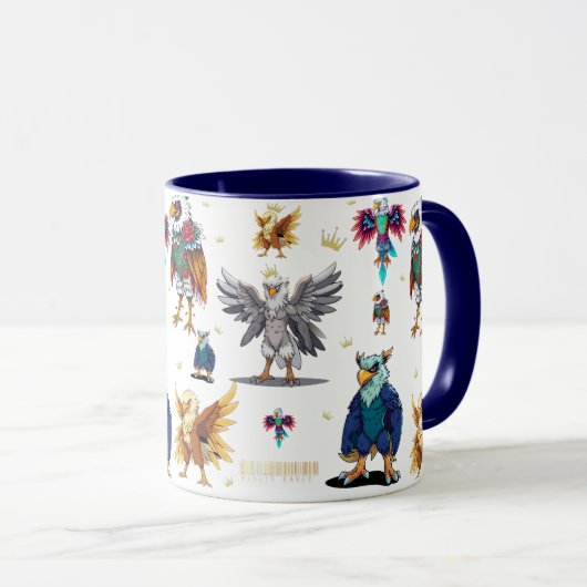 Mug Aigle puissant (Devant droit)