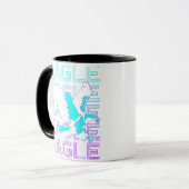 Mug Aigle Rétro (Devant gauche)