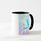 Mug Aigle Rétro (Devant droit)