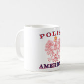 Mug Aigle rouge polonaise (Devant gauche)