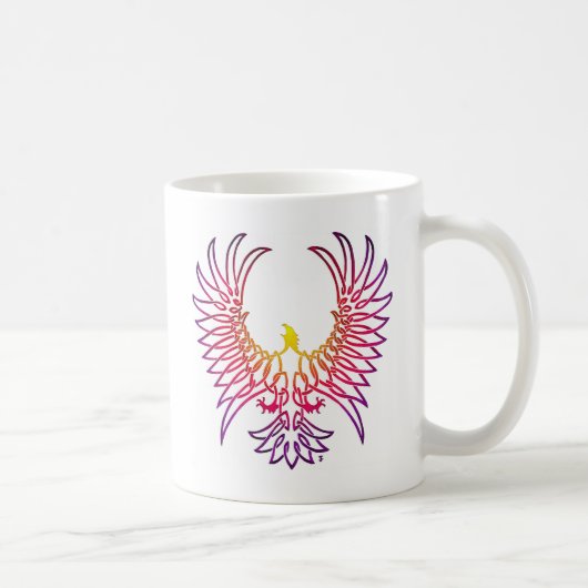 Mug aigle se levant, sunglow (Droite)