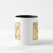 Mug Aigle superposé aux États-Unis (Centre)