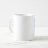 Mug aigle sur un drapeau (Devant gauche)