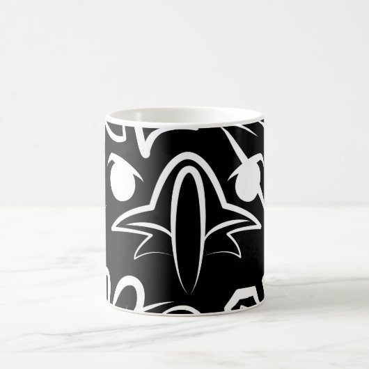 Mug Aigle tribale noire et blanche (Centre)