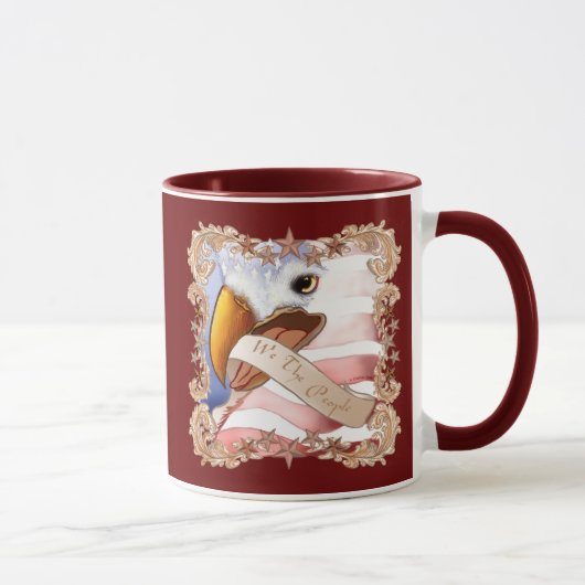 Mug Aigle We The People (Droite)
