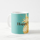 Mug Aiguille jaune vert à la menthe (Devant gauche)