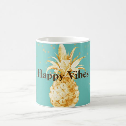 Mug Aiguille jaune vert à la menthe (Centre)