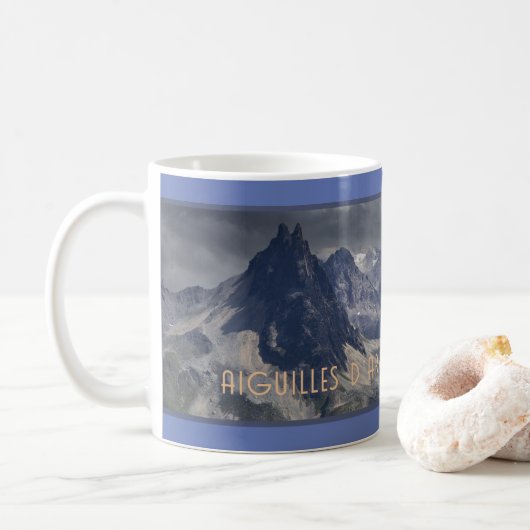Mug Aiguilles d'Arves, Savoie, France (Avec donut)