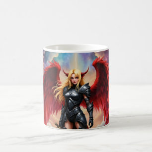 Mug Aile cramoisie – Guerrière Ange Déchue.