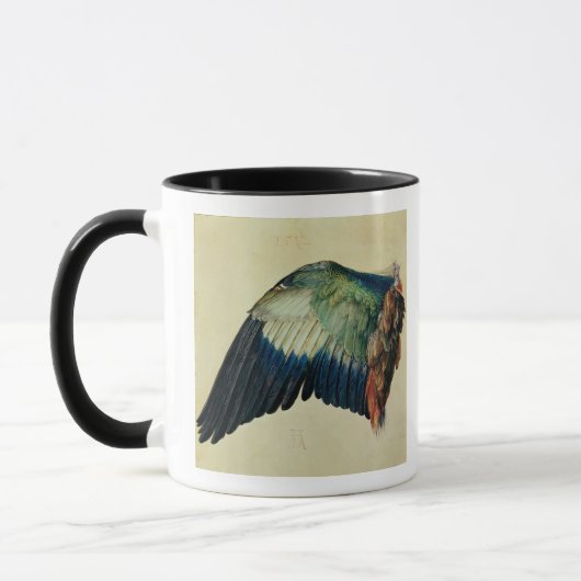 Mug Aile d'un rouleau bleu, 1512 (Gauche)