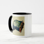 Mug Aile d'un rouleau bleu, 1512 (Devant gauche)