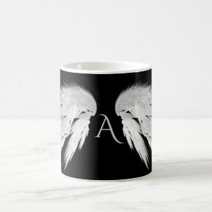 Mug AILES ANGEL Monogramme Noir