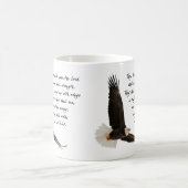 Mug Ailes comme Eagles Isaïe 4o : 31 (Centre)